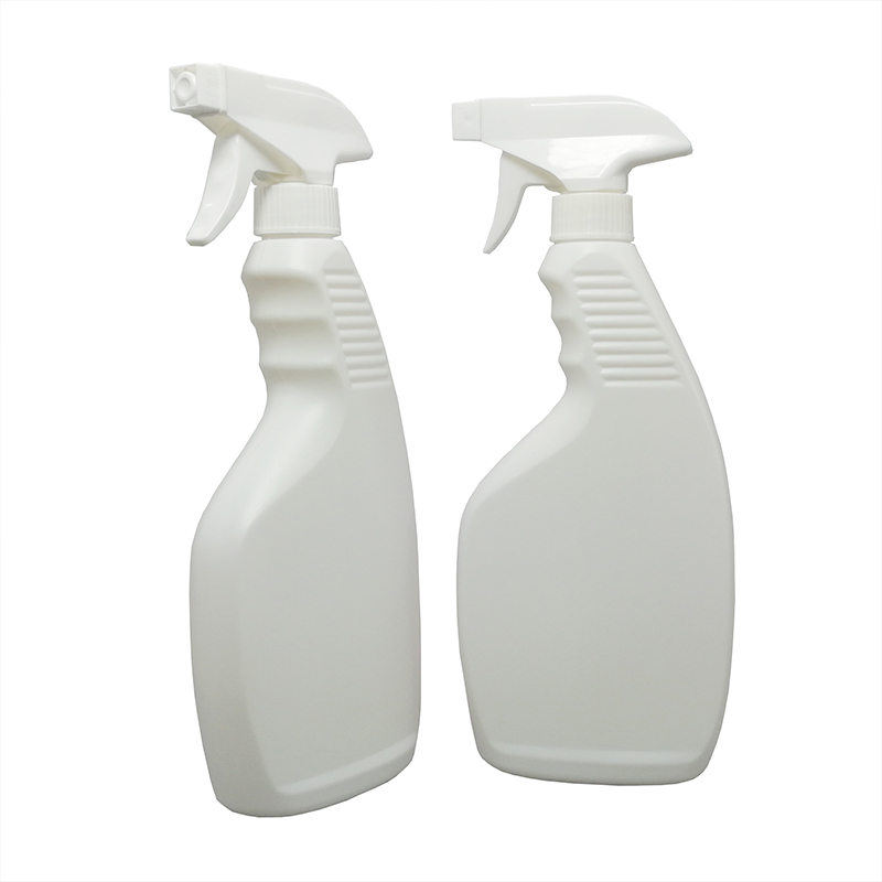White spray gun bottle